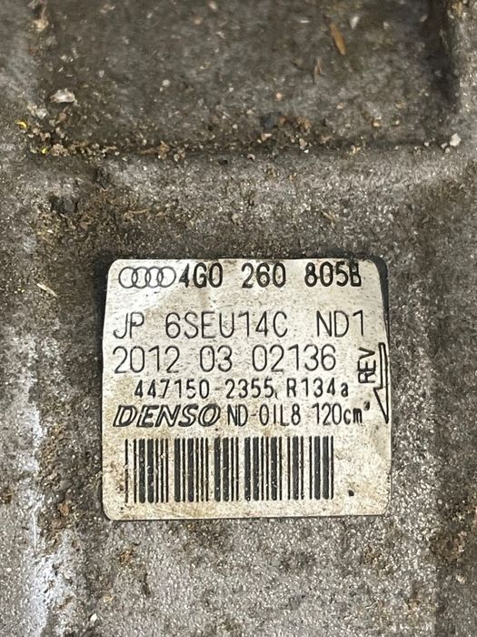 Compresor Ac Audi A6 Iv Avant 4G5, C7, 4Gd 2011 - 2018 3.0Tdi Cdu 4G