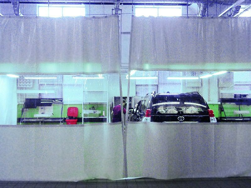 Промышленные шторы, автошторы