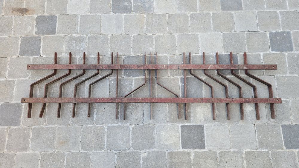 Gard de gradina din fier, 150x40cm