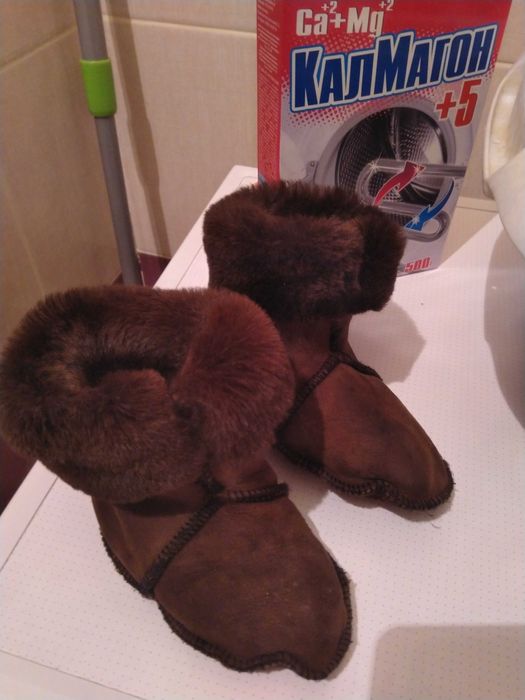 Сапожки меховые детские