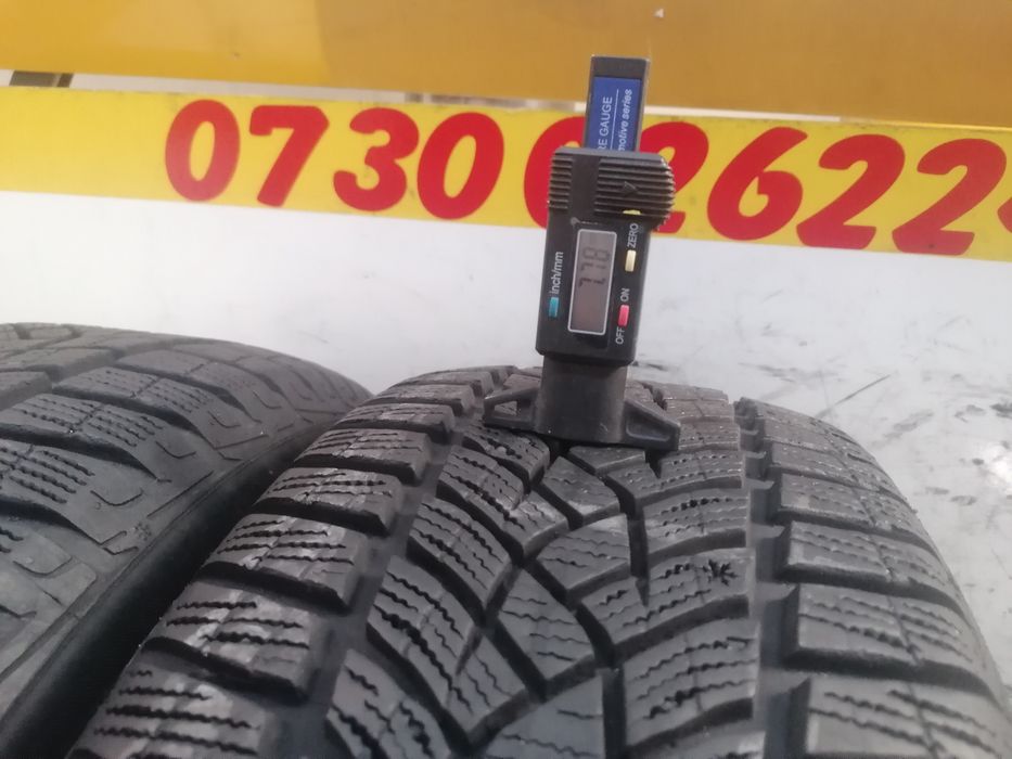 215/55/17 2*Goodyear iarna 98v dot 2521. 7,,78mm