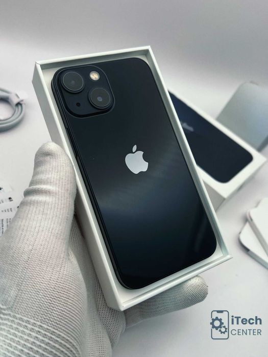 iPhone 13 mini, 128GB, Midnight, 100% батерия, КАТО НОВ, 1г. ГАРАНЦИЯ!