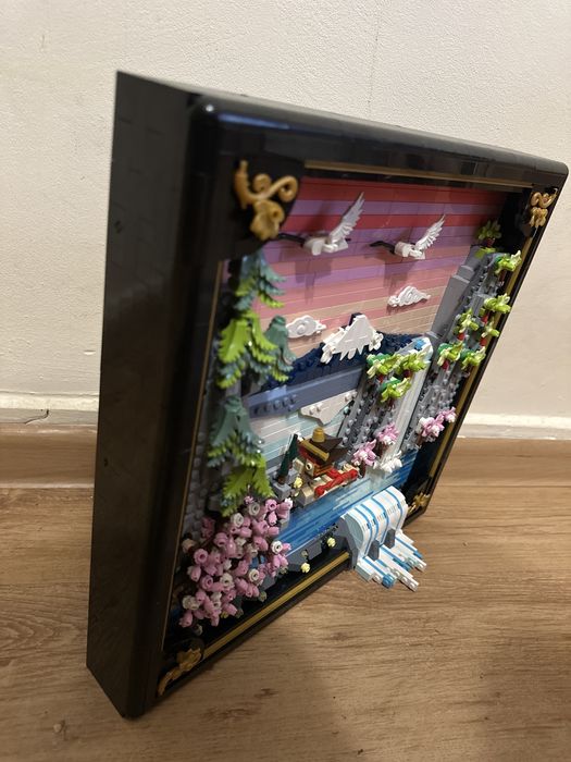 Lego peisaj cu flori de cireș japonez (31218)