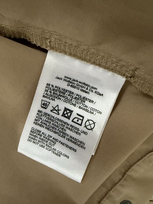 Geaca JACK WOLFSKIN Drumetie Outdoor Crem Bej Barbati | Marime XXXL