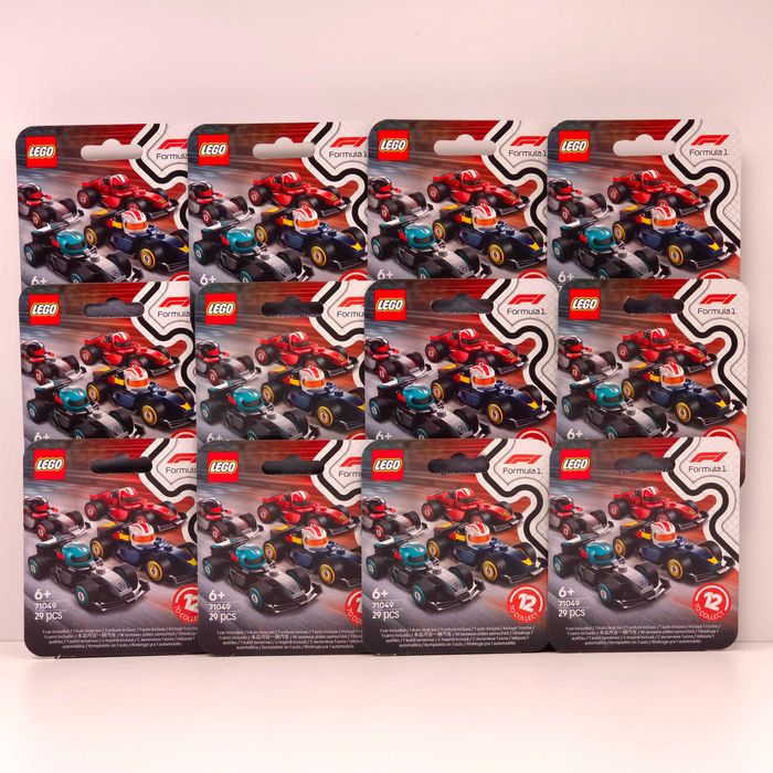 Vând LEGO Formula 1 F1 Collectible Race Cars (71049) Set Complet