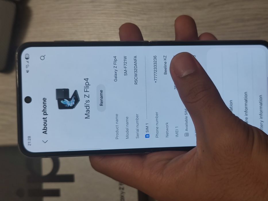 Samsung z flip 4 8/128