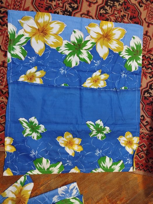 Спален комплект син