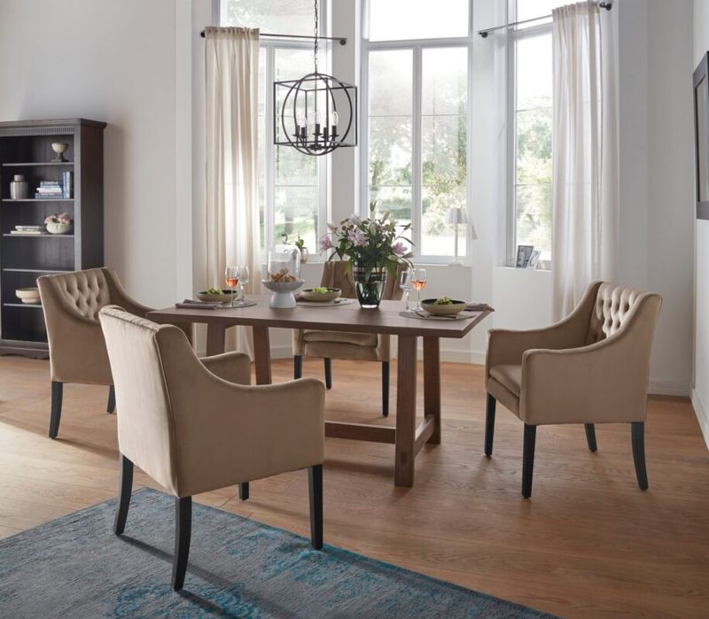 Set de 4 scaune tip fotoliu