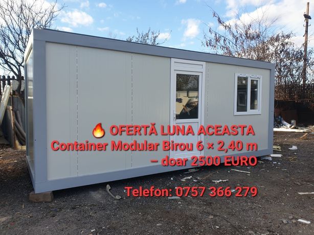 Vand containere modulare tip birou 6 x 2,40m