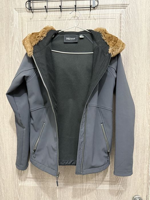 Куртка Marmot Softshell c мехом, оригинал, р-р S