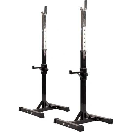 Stand reglabil haltera + set bara Z si discuri plastic, 35kg