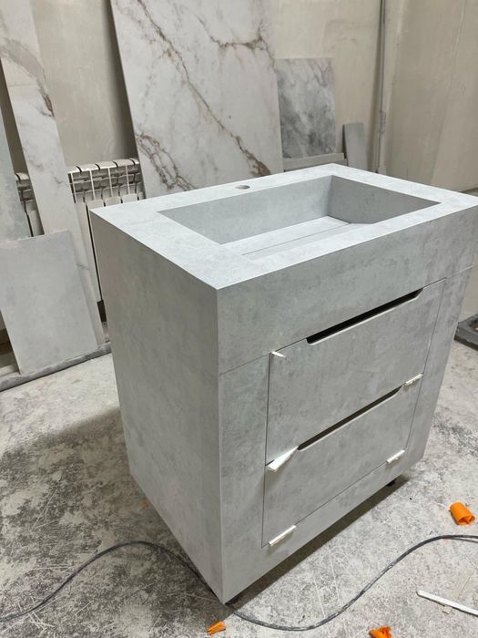 Раковина из керамогранита