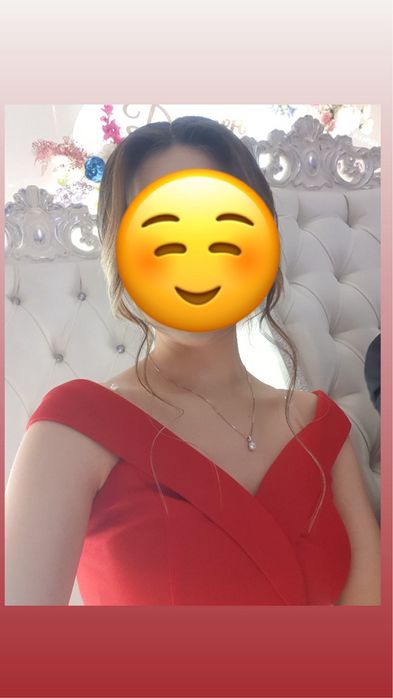 Красное платье Элеганс