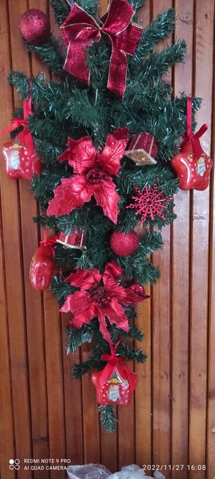 Новогодний венок. Компания Люминарк. Доставка.