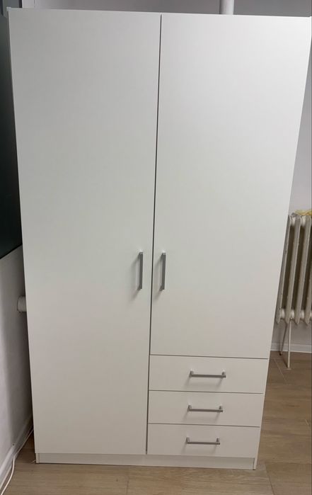 Set mobilier alb – 3 corpuri depozitare
