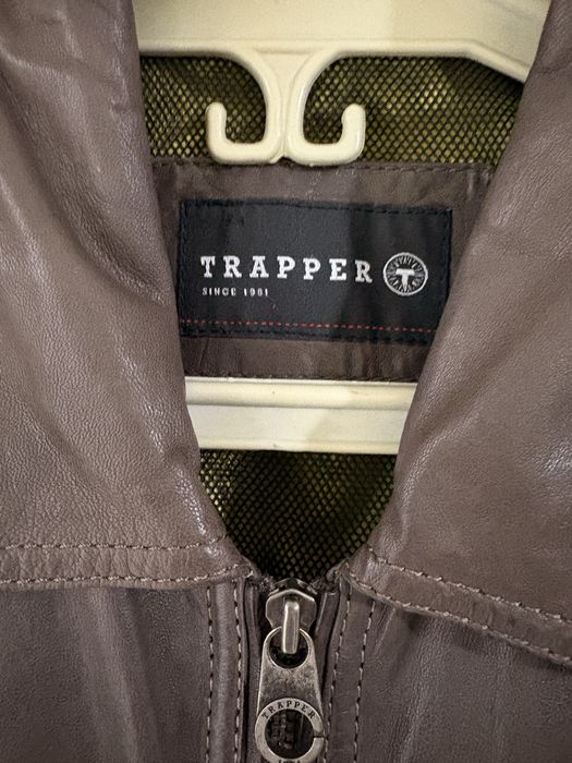 Geaca Trapper piele naturala