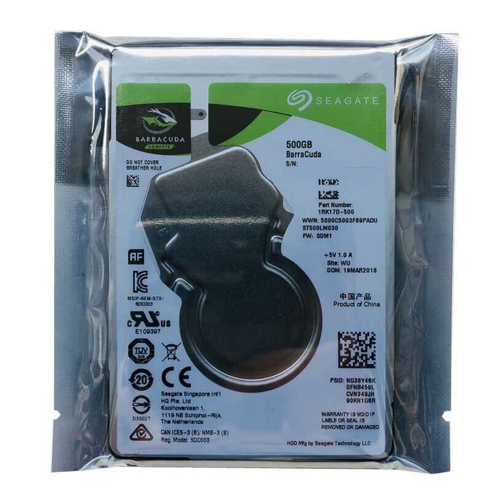 Hard Disk 500GB Sata III Seagate ST500LM030 128MB 7mm hdd nou sigilat