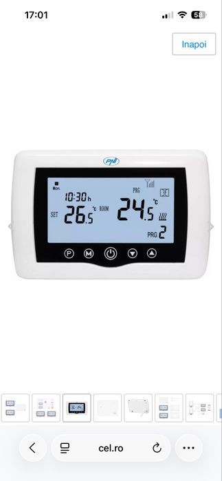 Termostat centrala 2 zone