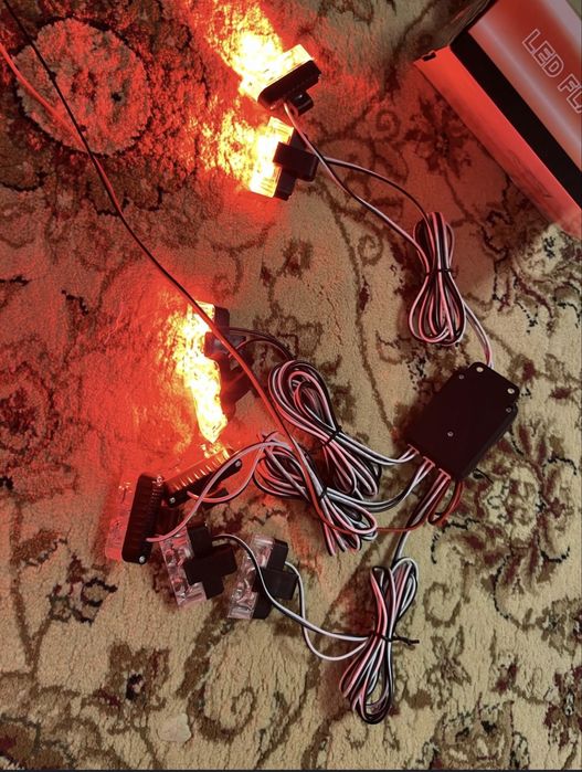 Семечка стробоскоп в решетку 4х4