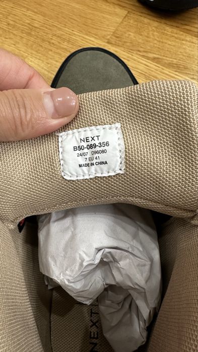 NEXT ботинки осенние размер 41 новый