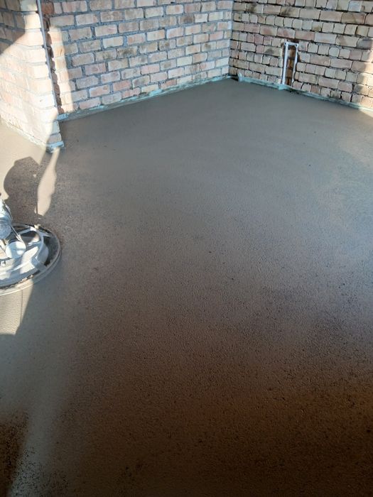 Пол сухой стяжка мукунем