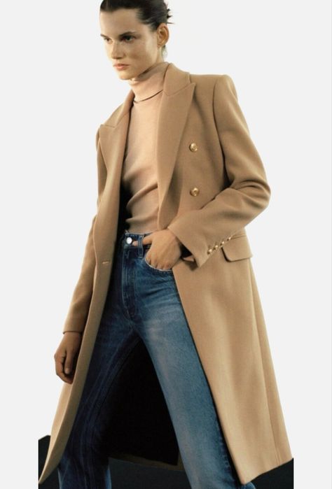 Zara limited edition вълнено палто