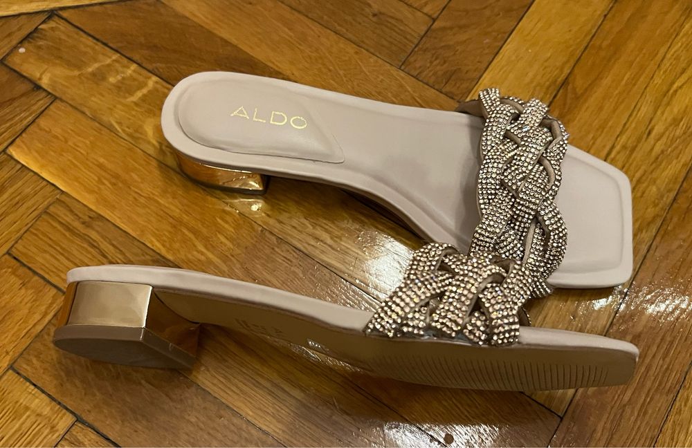 Papuc de oras elegant, ALDO auriu M36