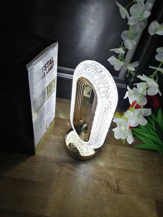 Veioza tip led lampa crystal dimonds noua in cutie