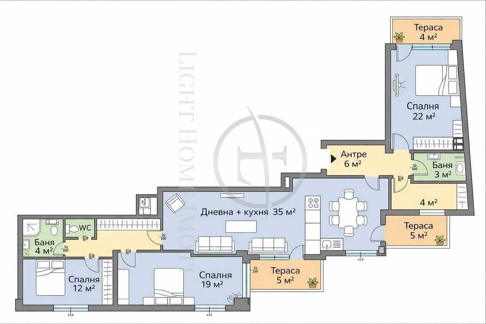 Реф. 3879 Четиристаен ТЦ Гранд Пред Акт 16