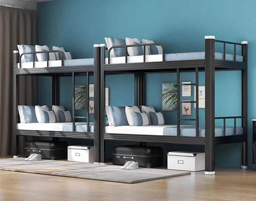 Металлическая двухэтажная кровать/Ikki qavatli karovat/Кровать есть