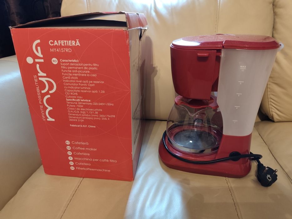 Cafetieră Myria, stare foarte bună - 40 lei