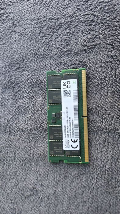 Memorie Laptop SK hynix 64GB DDR5 6400MHz SO-DIMM PC5-6400 2Rx8