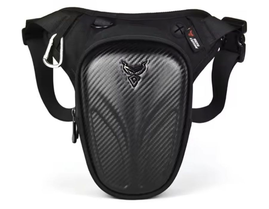 Borsetă  picior moto/scuter/atv/bicicletă , tex-carbon ,impermeabila
