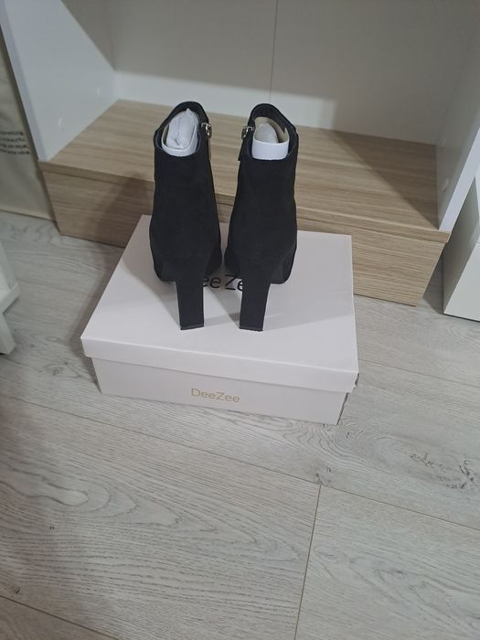 Botine negre elegante