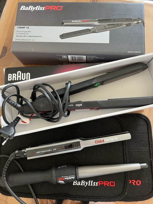 Продам плойку и гофре Babyliss