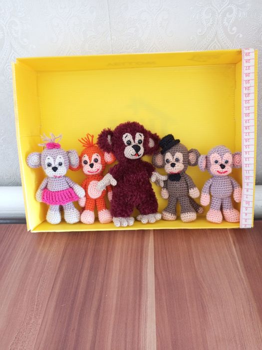 Игрушки вязаные крючком