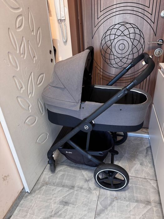 Комбинирана детска количка Cybex Balios S (или Lux) 3 в 1 – Изключително запазена + 3 подаръка