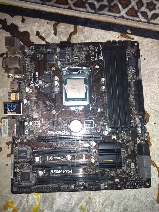 Продается Мат.плата процессор оп.память