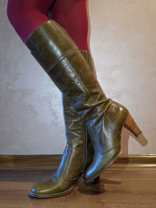 ботуши от естествена кожа