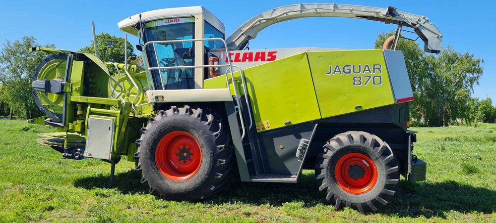 2001 va 2005 yil Claas Jaguar 870 kombaynlari Ukraina'dan