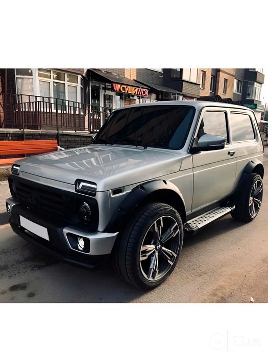 Порог площадка для Lada Niva Travel Lada 4x4 Urban  Lada Niva Legend