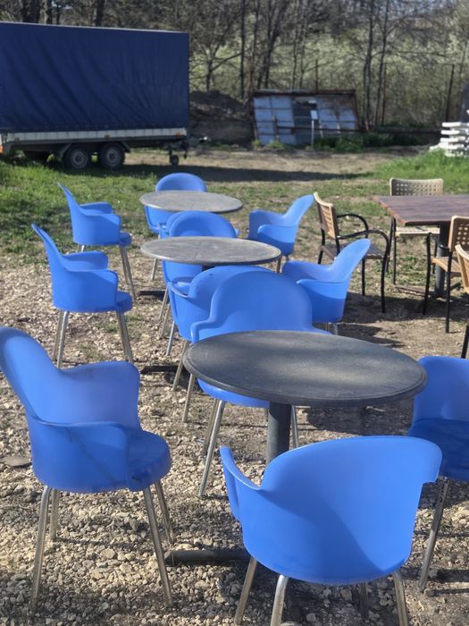 Маси от верзалит и водоустойчиви столове