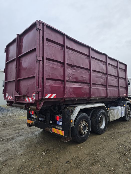 Man TGA  Abrollkipper-silo basculabil