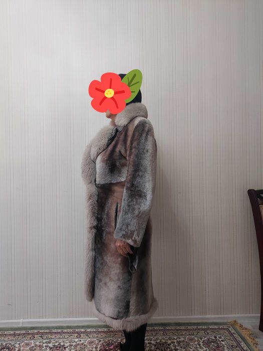 Шуба мутон женская