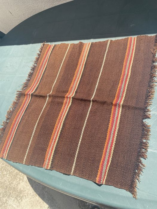 Ръчно тъкана черга пано 60/60см