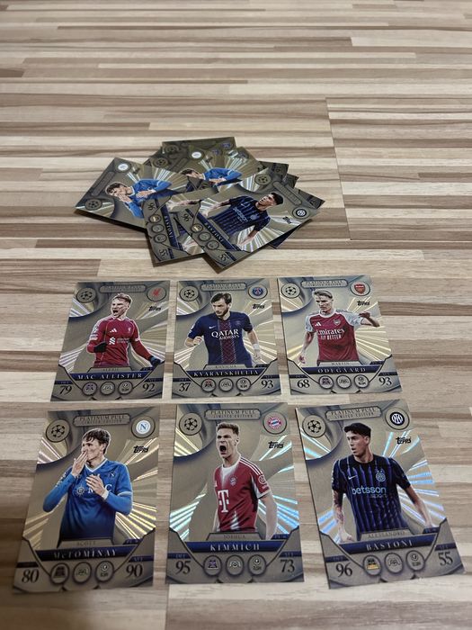 Карти на match attax 25 26 сезон