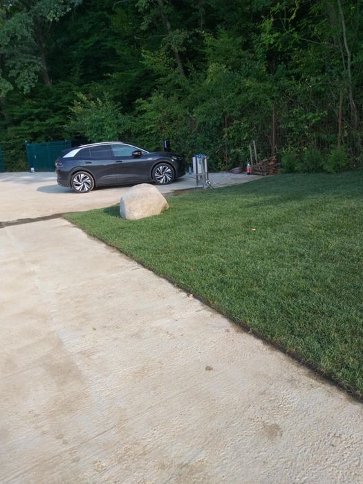 Gazon rulou și sistem de irigatii