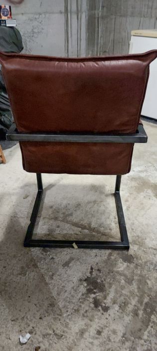 4x Scaune din piele de la Olanda