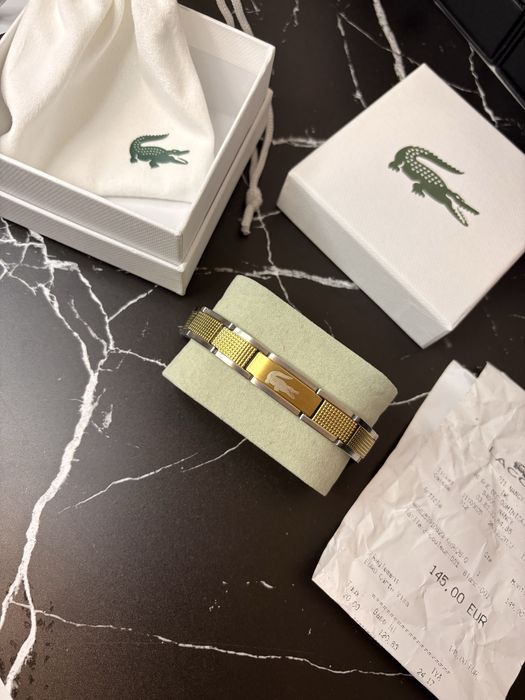 Brățară Lacoste Bicolor Gold/Silver – Elegantă | Cu cutie și săculeț