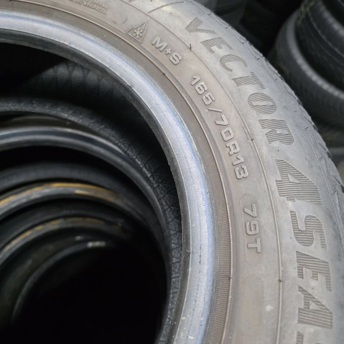 2x 165/70/13 M+S ALLSEASON GOODYEAR 2023 Stare ca noi
